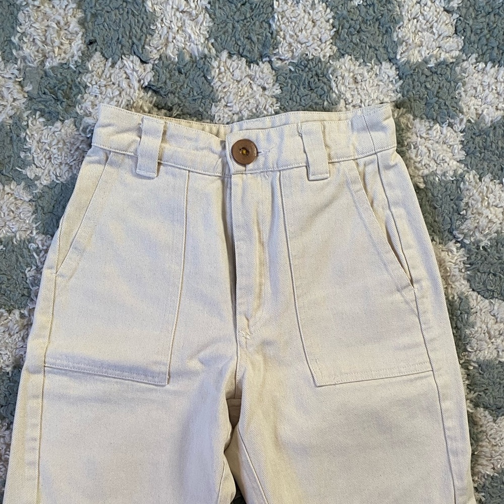 Beaton Linen Utility Pants Natural - Picture 3 of 9